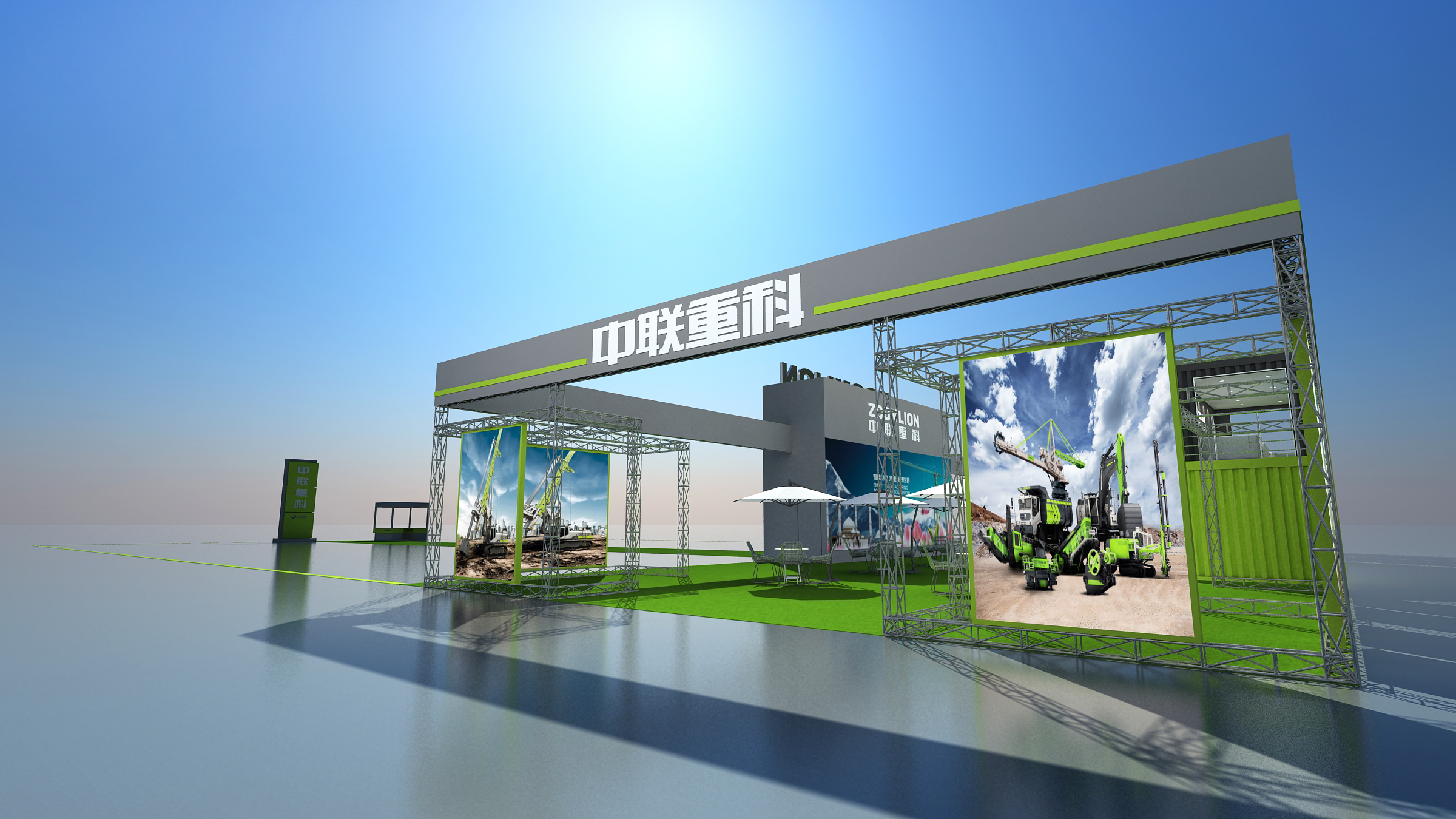迪拜展台搭建介绍