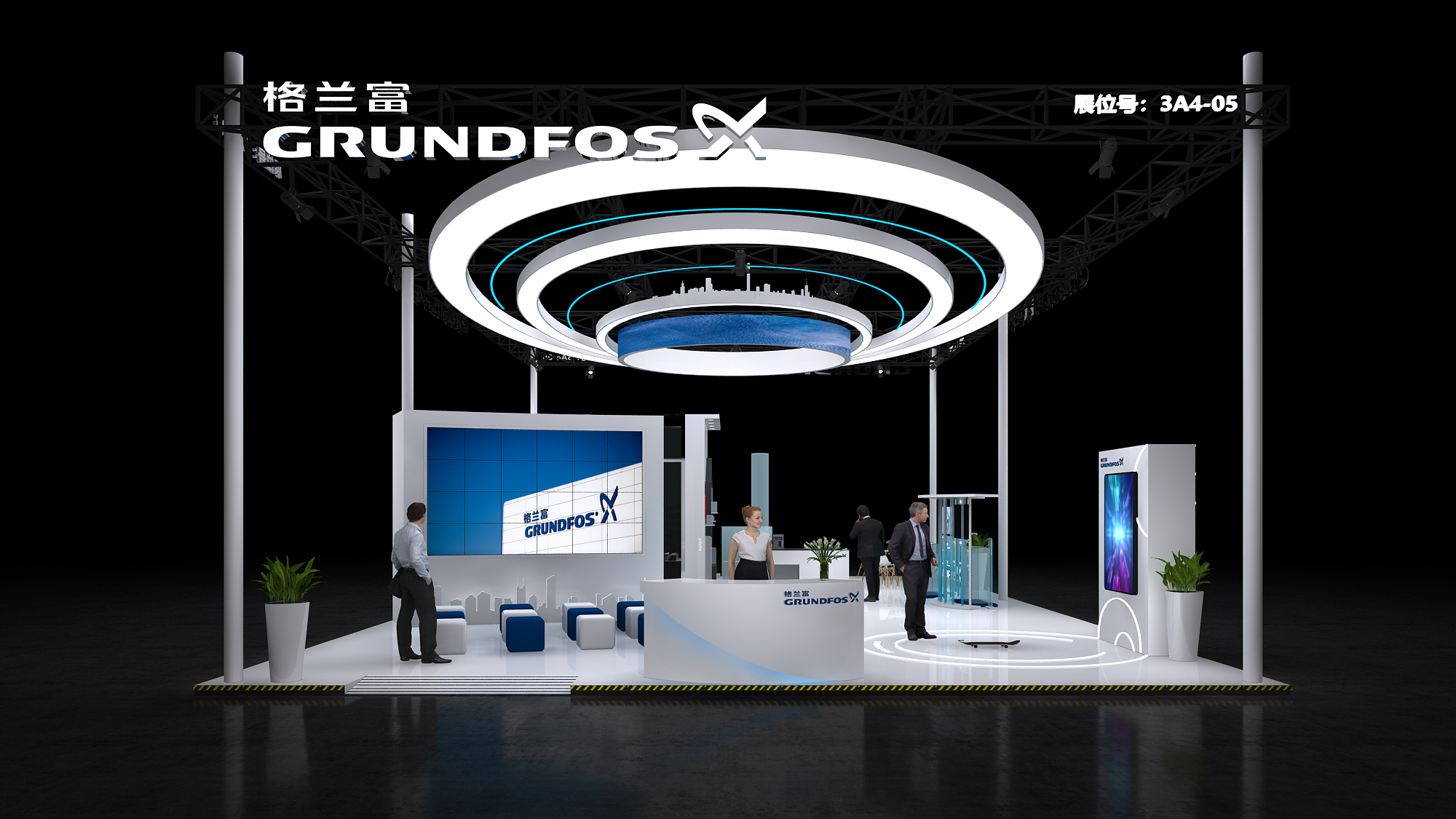 美国口碑好的展台搭建